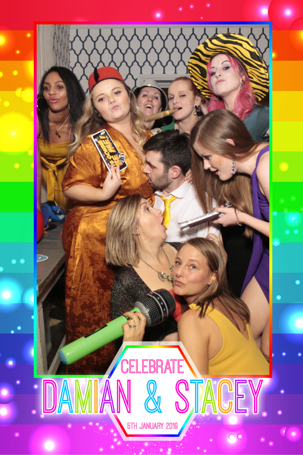 Damian and Stacey's Wedding | View more photos from the event at gallery.myphotoboothexperience.co.uk/u/MyPhotoBoothExperienceLtd/Damian-and-Staceys-Wedding